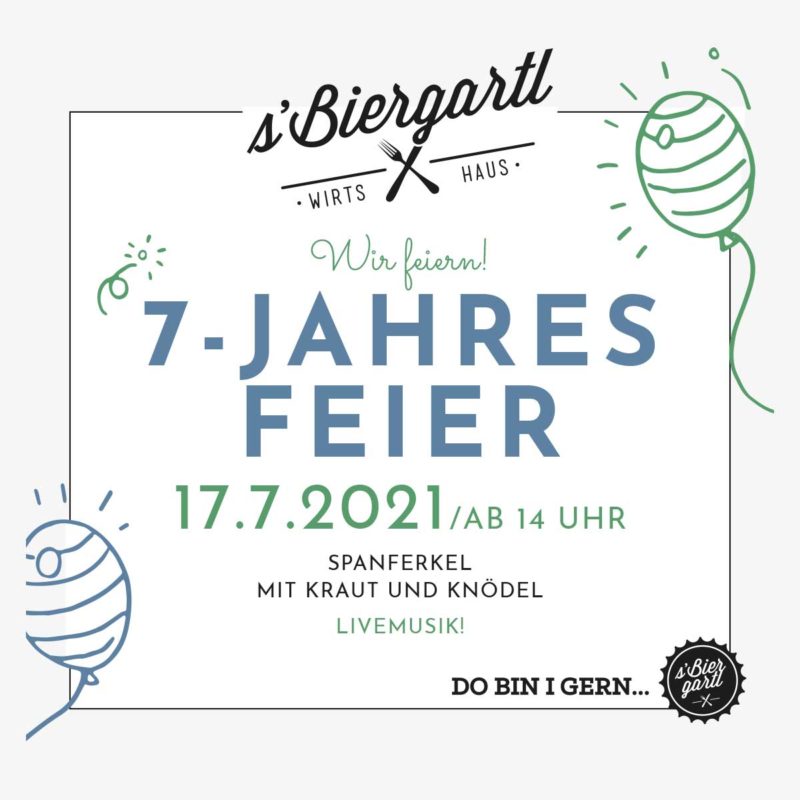 7-Jahresfeier s'Biergartl in Graz
